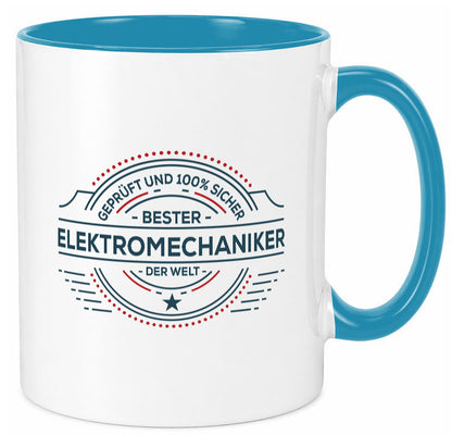 Geprüft und sicher: Elektromechaniker | Mechaniker Geschenk Humor Geschenkidee