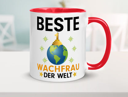 Welt Beste Wachfrau | Wachpersonal Nachtwächter Geschenk Humor Geschenkidee