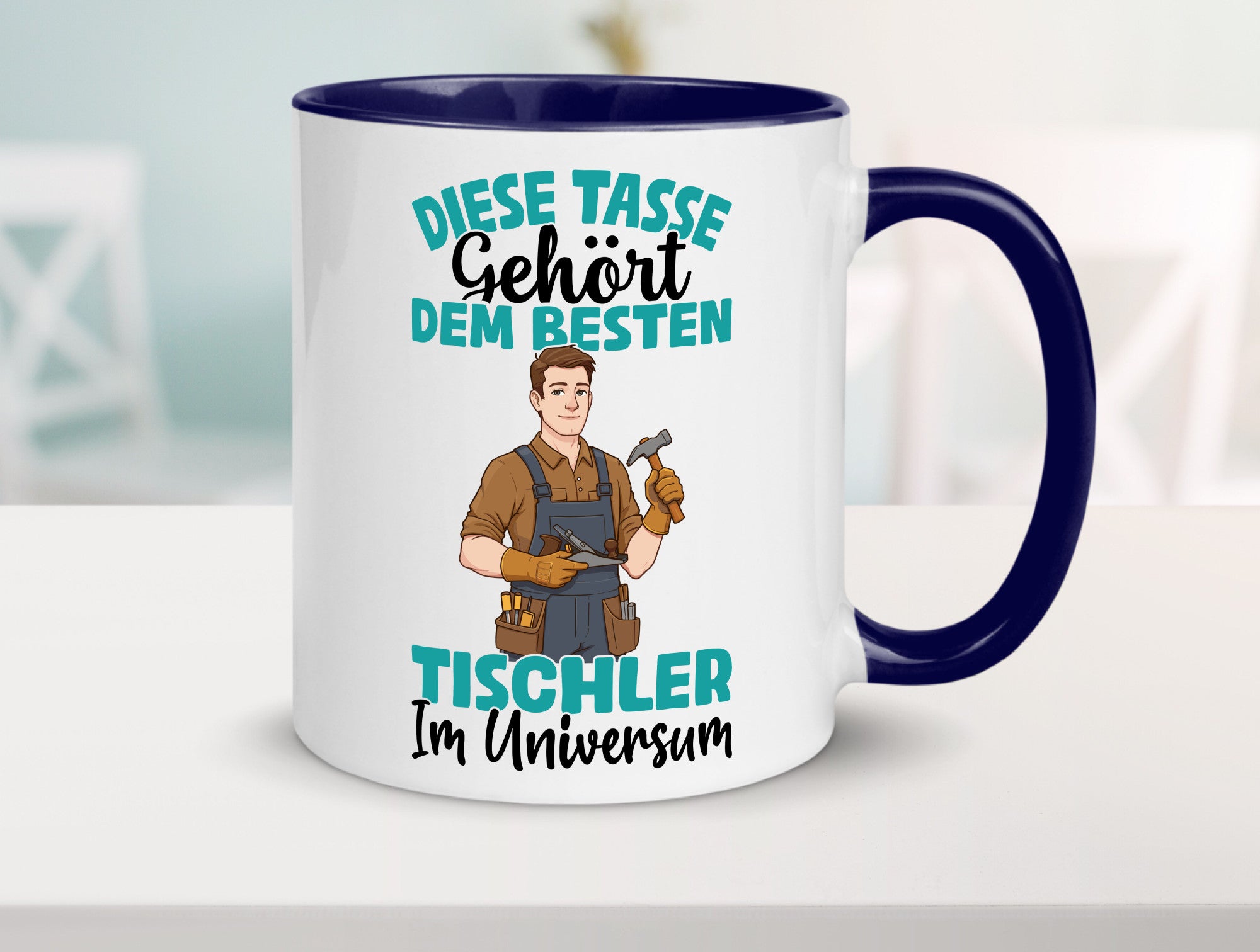 Im Universum: Tischler | Handwerk Beruf Tischlerei Geschenkidee Arbeit Kollegen