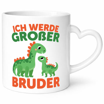 Ich werde Großer Bruder | Dino Brudersaurus lustig Humor Geschenkidee Geschenk