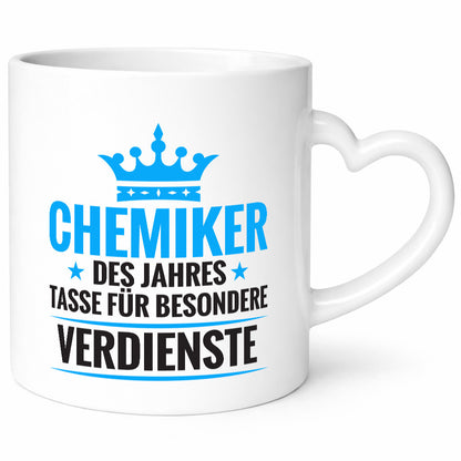 Besonderer Verdienst: Chemiker | Chemie Labor Geschenkidee Humor Tasse