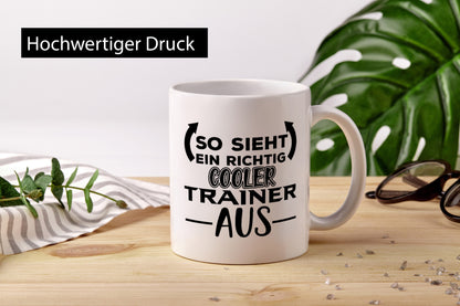 Richtig guter Trainer | Spruch Tasse Personal lustiger Geschenk Humor