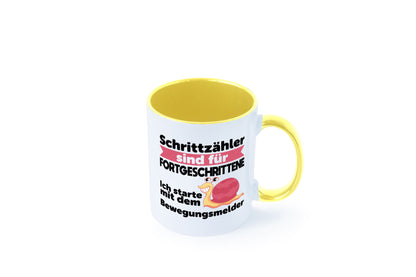 Schrittzähler Fortgeschrittene, Bewegungsmelder | Schnecke Geschenk Humor