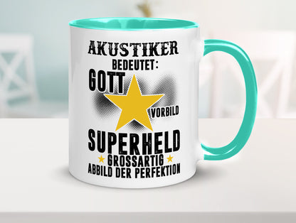 Bedeutung von Akustiker | Akustik Hörgeräteakustik lustig Humor Geschenkidee