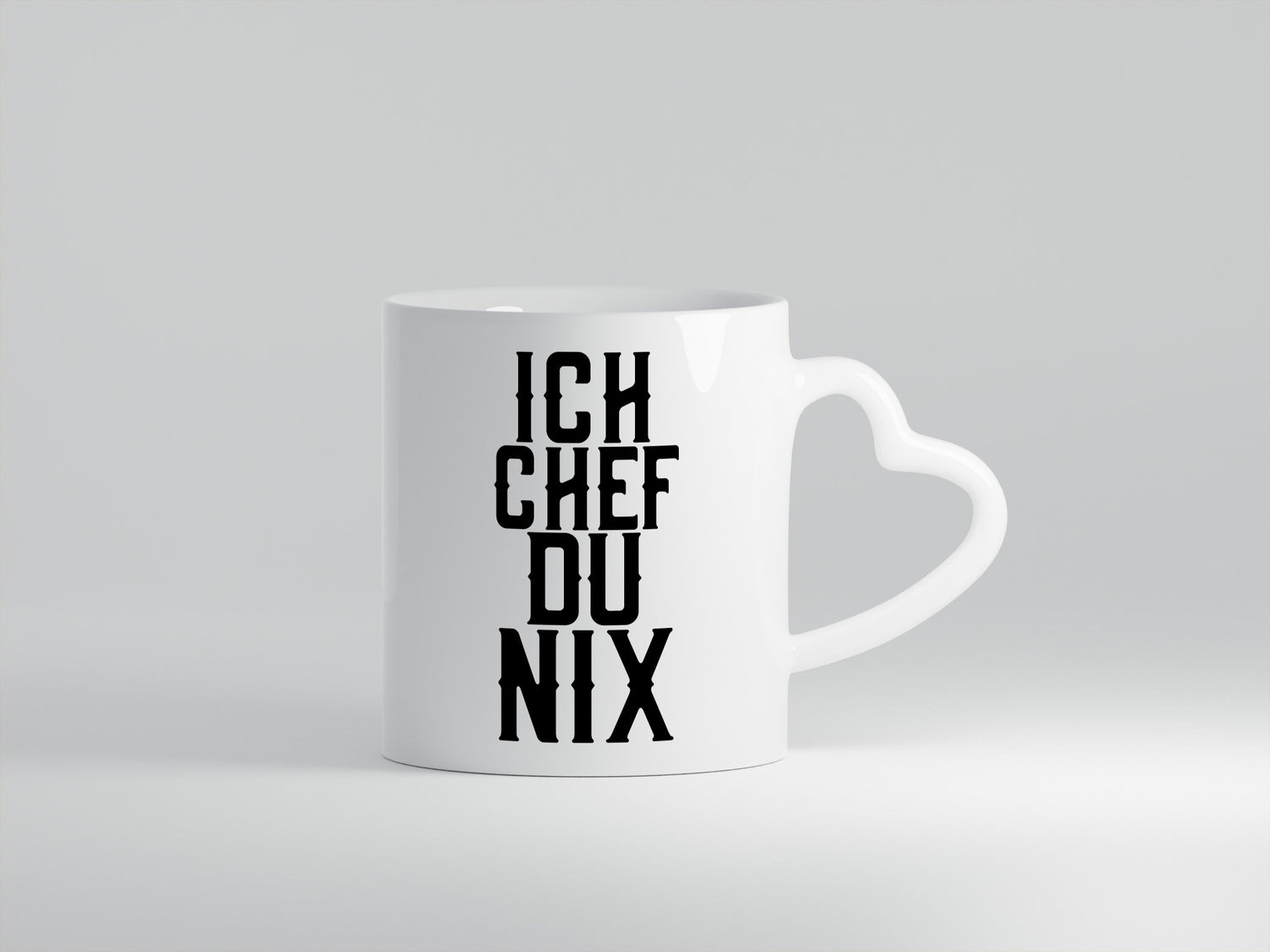 Ich Chef du nix | Arbeit Kollegen lustiger Spruch Humor Büro Geschenkidee Tasse