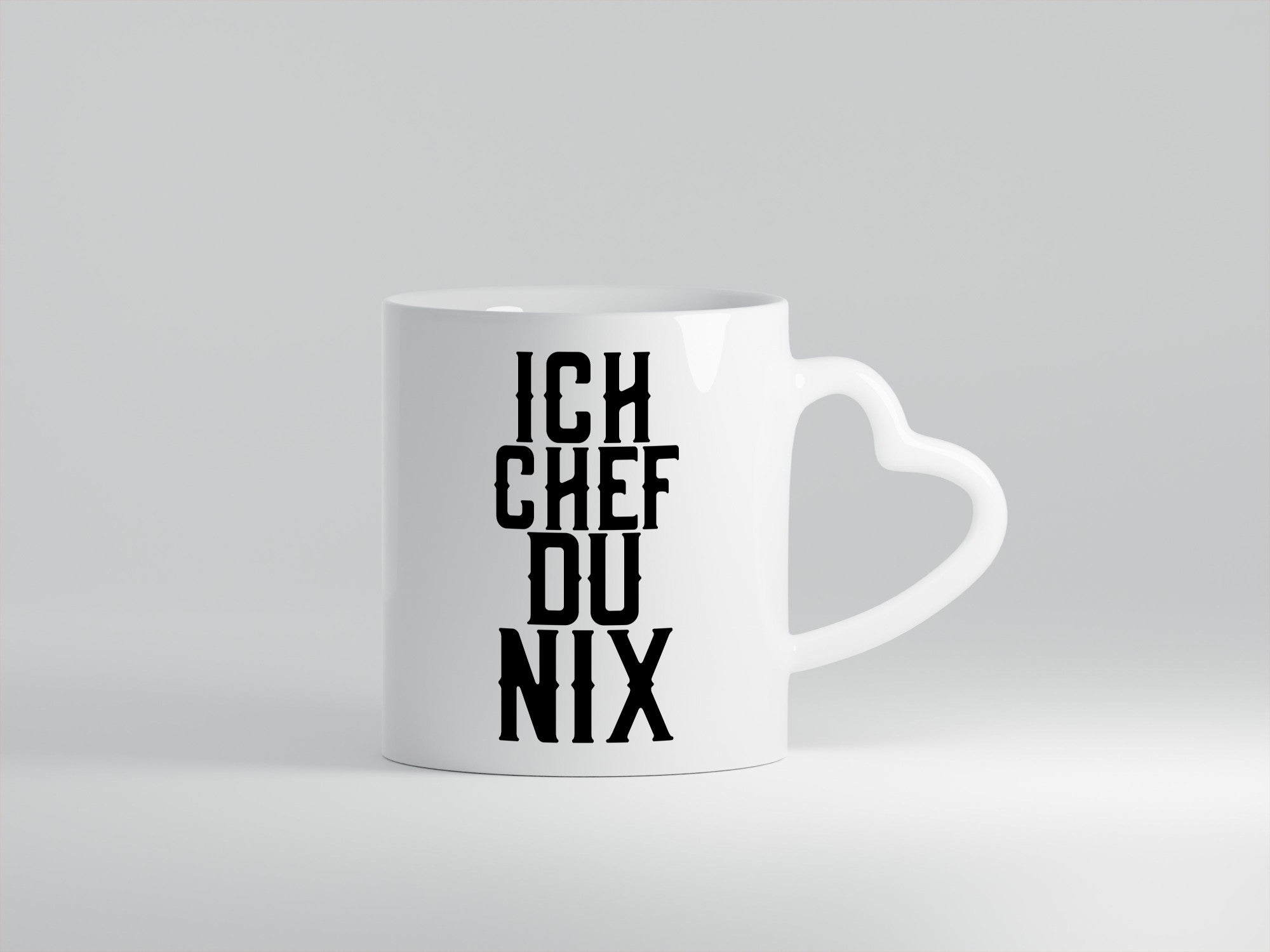 Ich Chef du nix | Arbeit Kollegen lustiger Spruch Humor Büro Geschenkidee Tasse