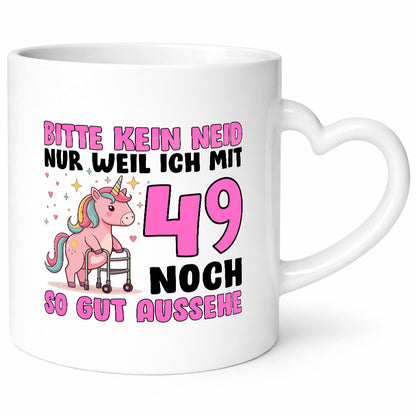 49. Geburtstag | 49 Jahre Mit noch so gut aussehen lustiger Spruch Geschenk