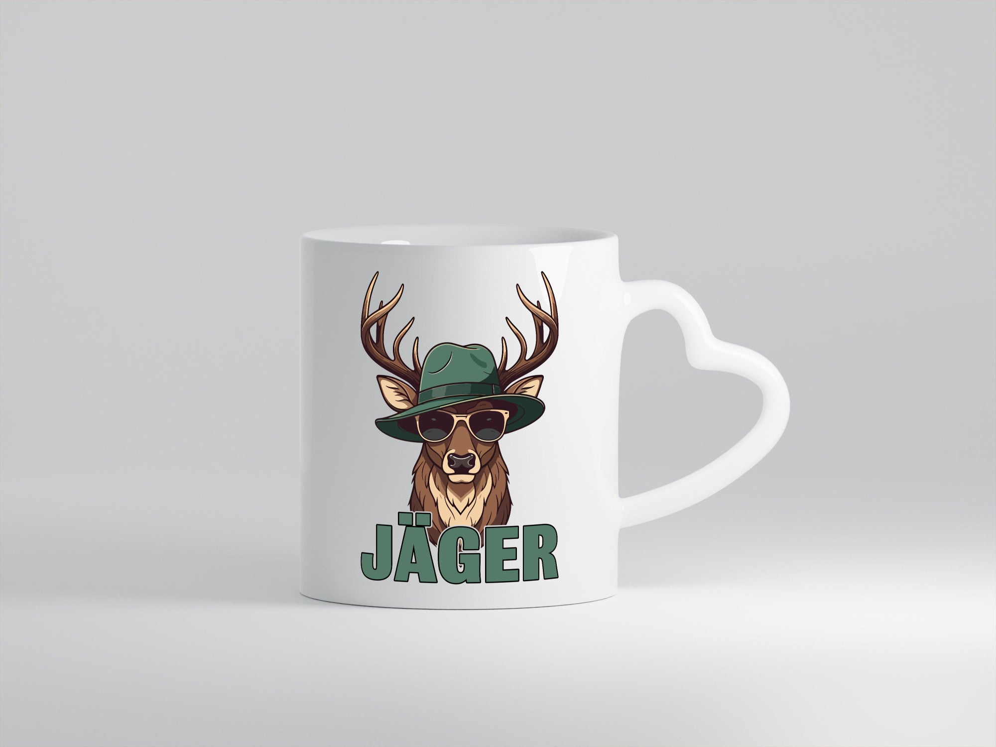Jäger | Hirsch Jagd Wald lustiger Spruch Geschenk Humor Geschenkidee Tasse