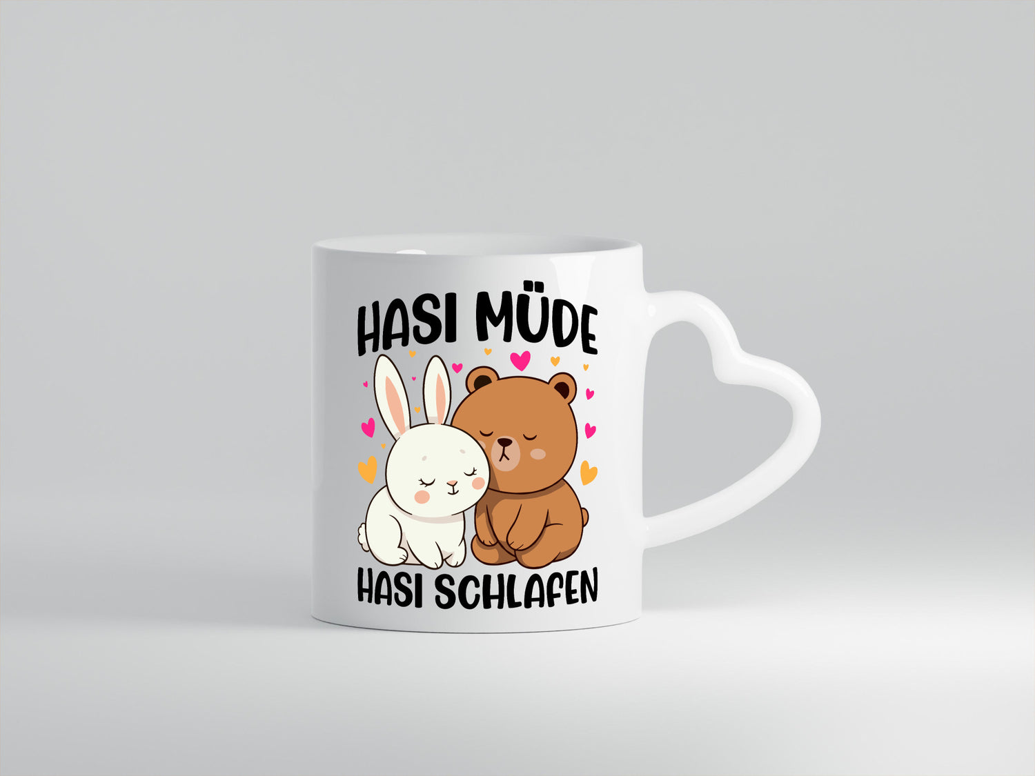 Hasi Müde | schlafen Kaninchen Häschen v2 lustiger Spruch Geschenk Humor