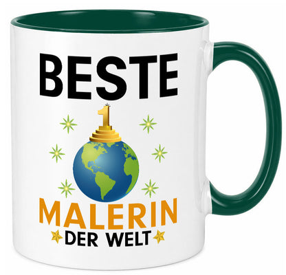 Welt Bester Malerin | Malerinnen Geschenk Humor Geschenkidee lustiger Spruch