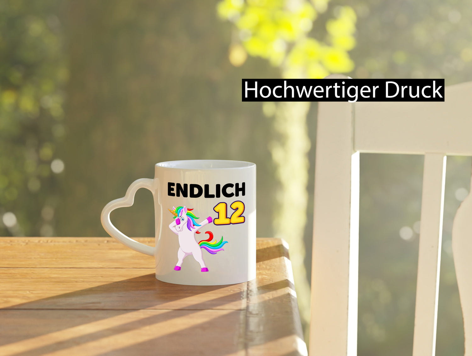 12. Geburtstag | endlich 12 Jahre Einhorn Mädchen lustig Geschenkidee Geschenk