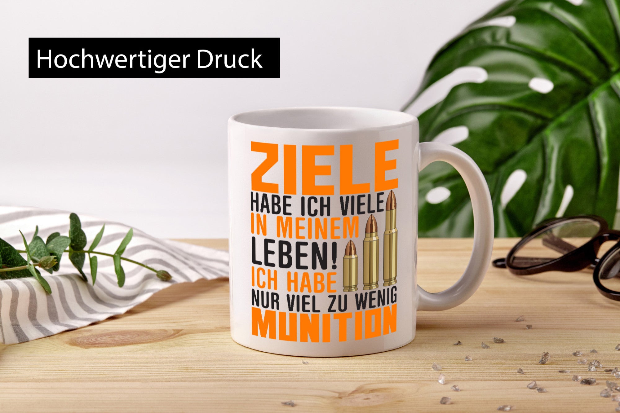 Zu wenig Munition | Ziele Jäger Schütze Geschenk Humor Geschenkidee lustiger