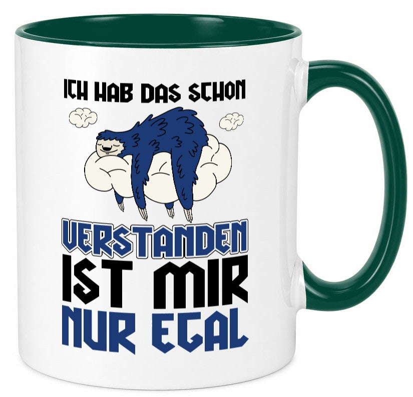 Ist mir nur egal Geschenk Humor Geschenkidee lustiger Spruch Tasse