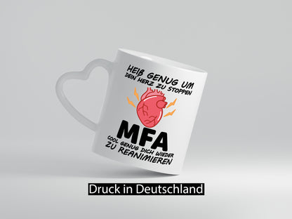MFA Tasse | Herz Motiv Krankenpfleger Statement lustiger Spruch Geschenk Humor