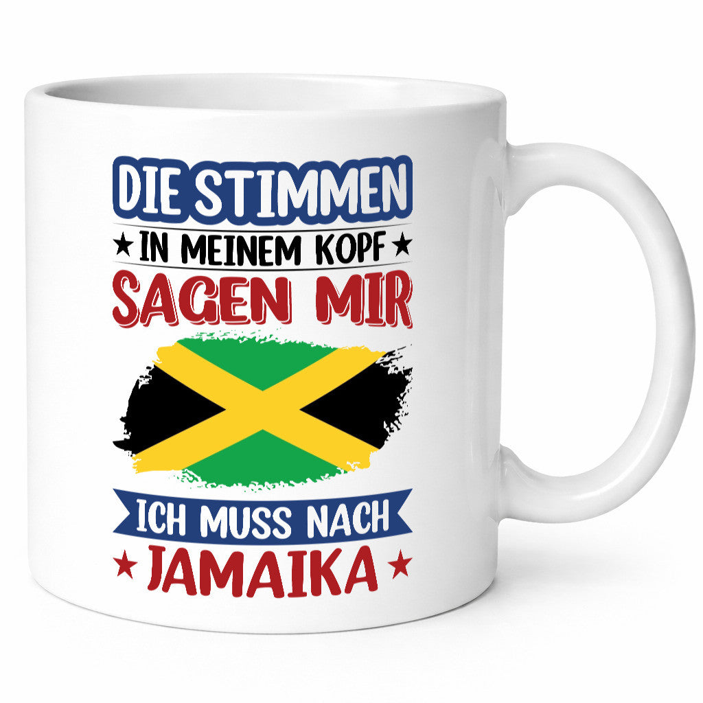 Jamaika | Urlaub Stimmen in meinem Kopf Traumland Geschenk Humor Geschenkidee