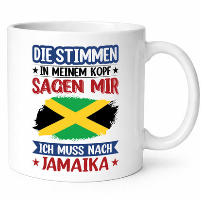 Jamaika | Urlaub Stimmen in meinem Kopf Traumland Geschenk Humor Geschenkidee