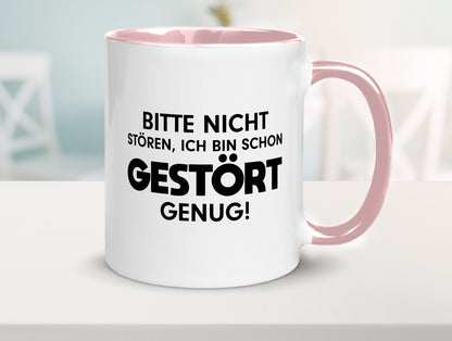 Bitte nicht stören | ich bin gestört Crazy lustig Humor Geschenkidee Geschenk