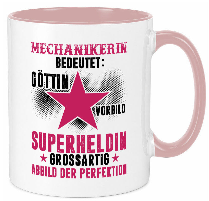 Bedeutung von Mechanikerin | KFZ Geschenkidee Humor Tasse