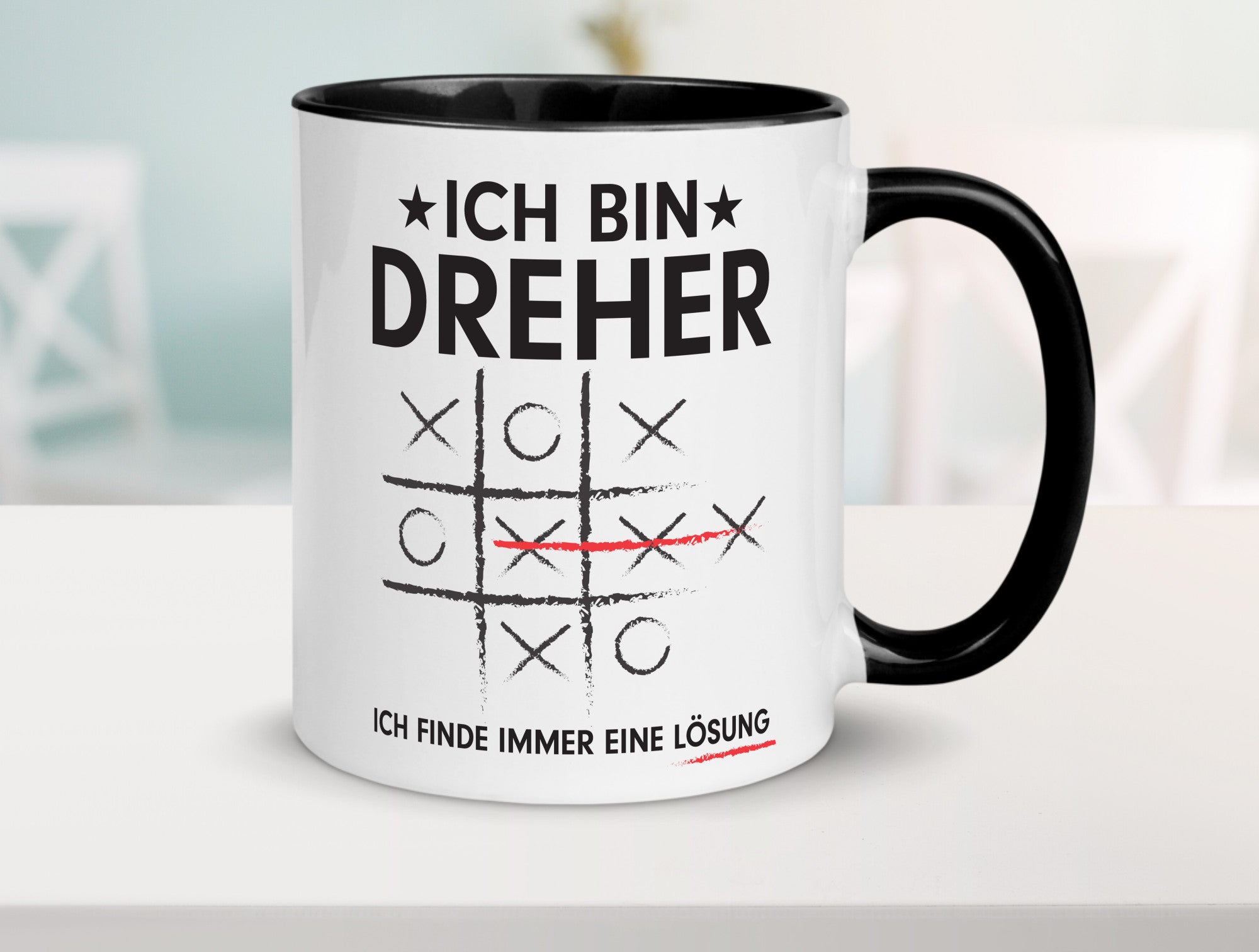 Lösung finden: Dreher | Fräser v2 Geschenk Humor Geschenkidee lustiger Spruch