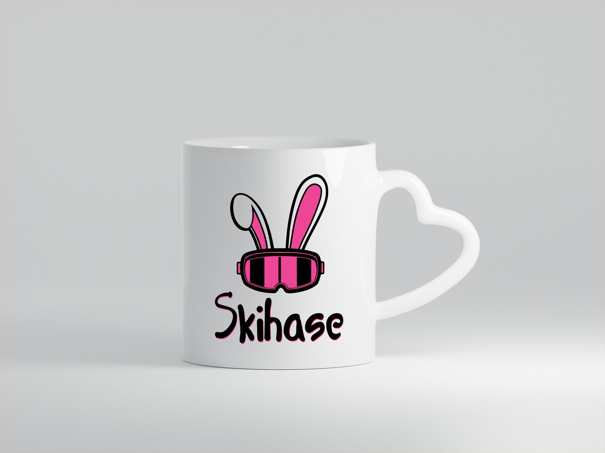 Skihase | Hasenohren Ski-Brille Geschenkidee Humor Tasse