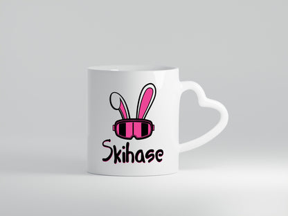 Skihase | Hasenohren Ski-Brille Geschenkidee Humor Tasse
