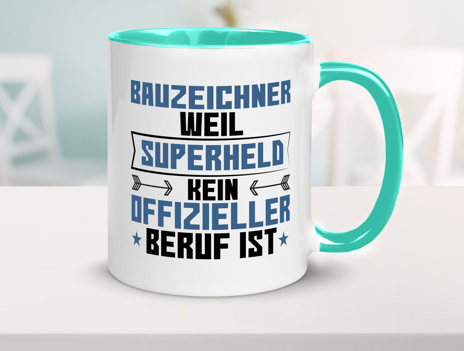 Superheld Bauzeichner | Zeichner Geschenk Humor Geschenkidee lustiger Spruch