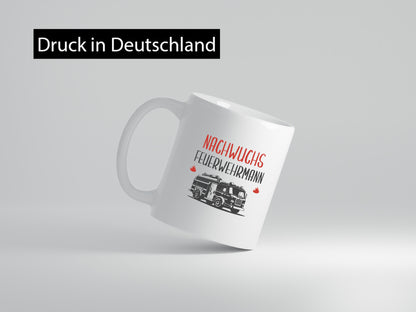 Nachwuchs Feuerwehrmann | Kind mag Feuerwehr Humor Geschenkidee Tasse
