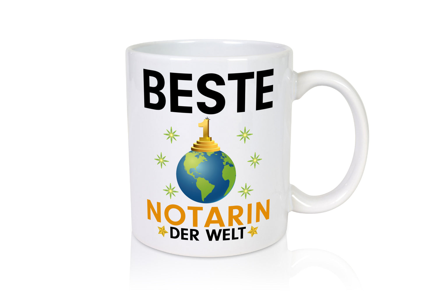 Welt Beste Notarin | Juristin lustiger Spruch Geschenk Humor Geschenkidee Tasse