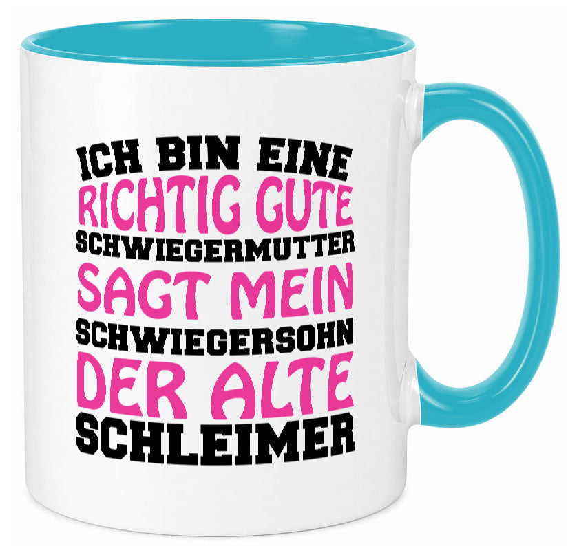 Gute Schwiegermutter lustig Familie Geschenkidee Geschenk Tasse