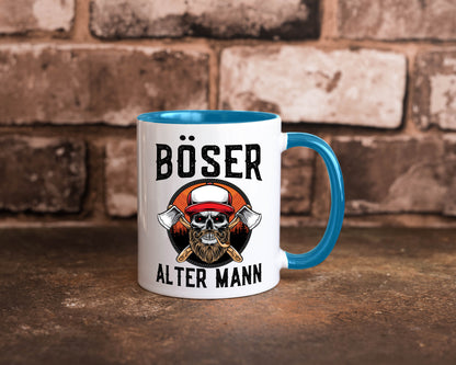 Böser alter Mann Humor Geschenkidee Tasse