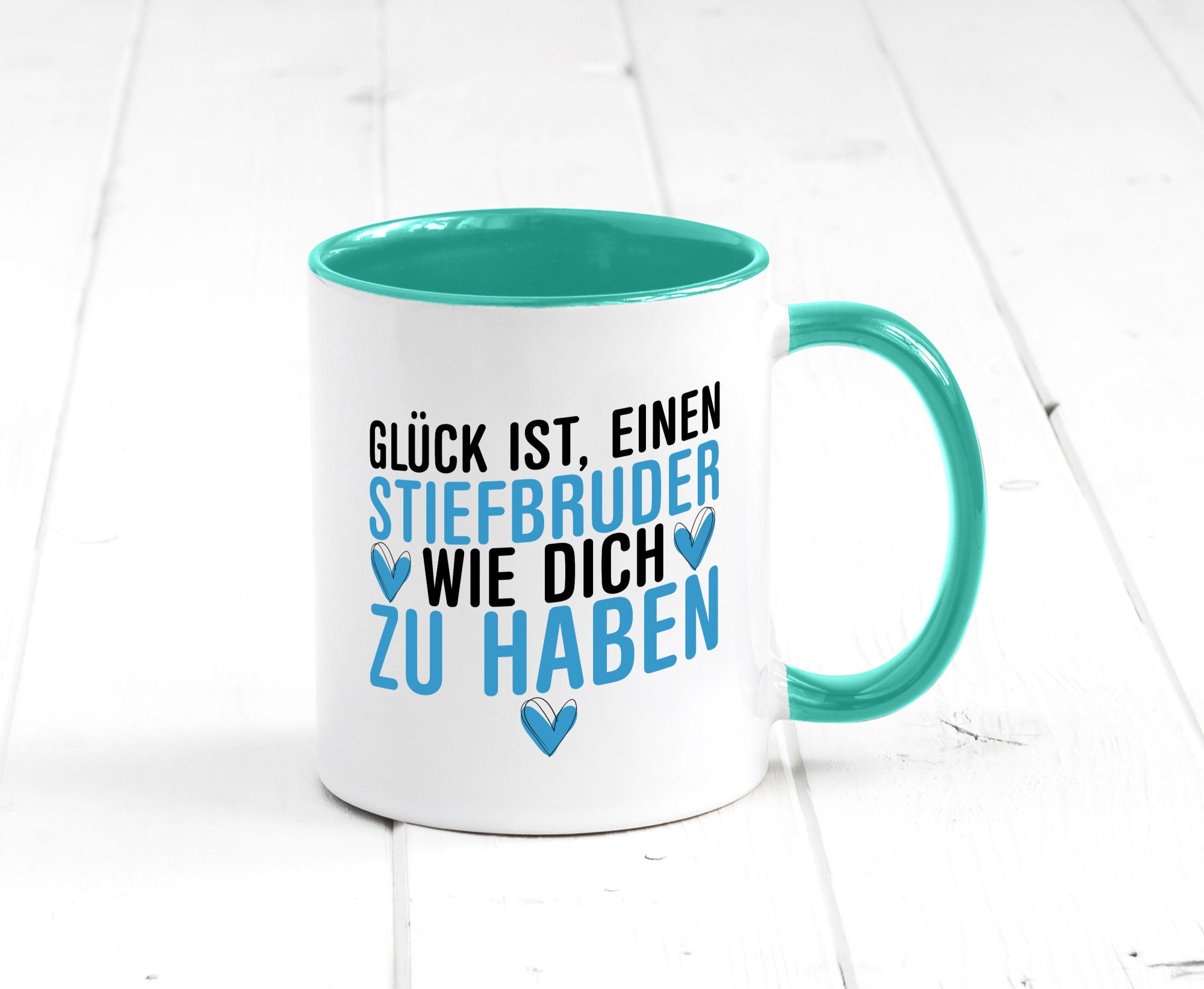 Stiefbruder wie dich | Glück lieber Bruder Geburtstag Geschenkidee Humor Tasse