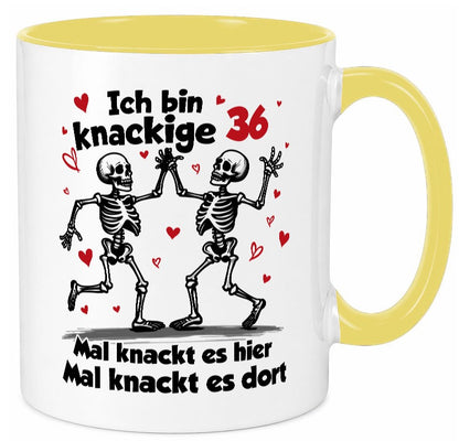 36. Geburtstag | Knackige 36 Ich bin alt v2 Geschenkidee Humor Tasse