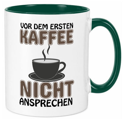 Nicht ansprechen lustiger Spruch Geschenk Humor Geschenkidee Tasse