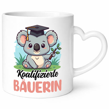 Koalifizierte Bäuerin | Bauernhof Landwirtschaft lustiger Spruch Geschenk Humor