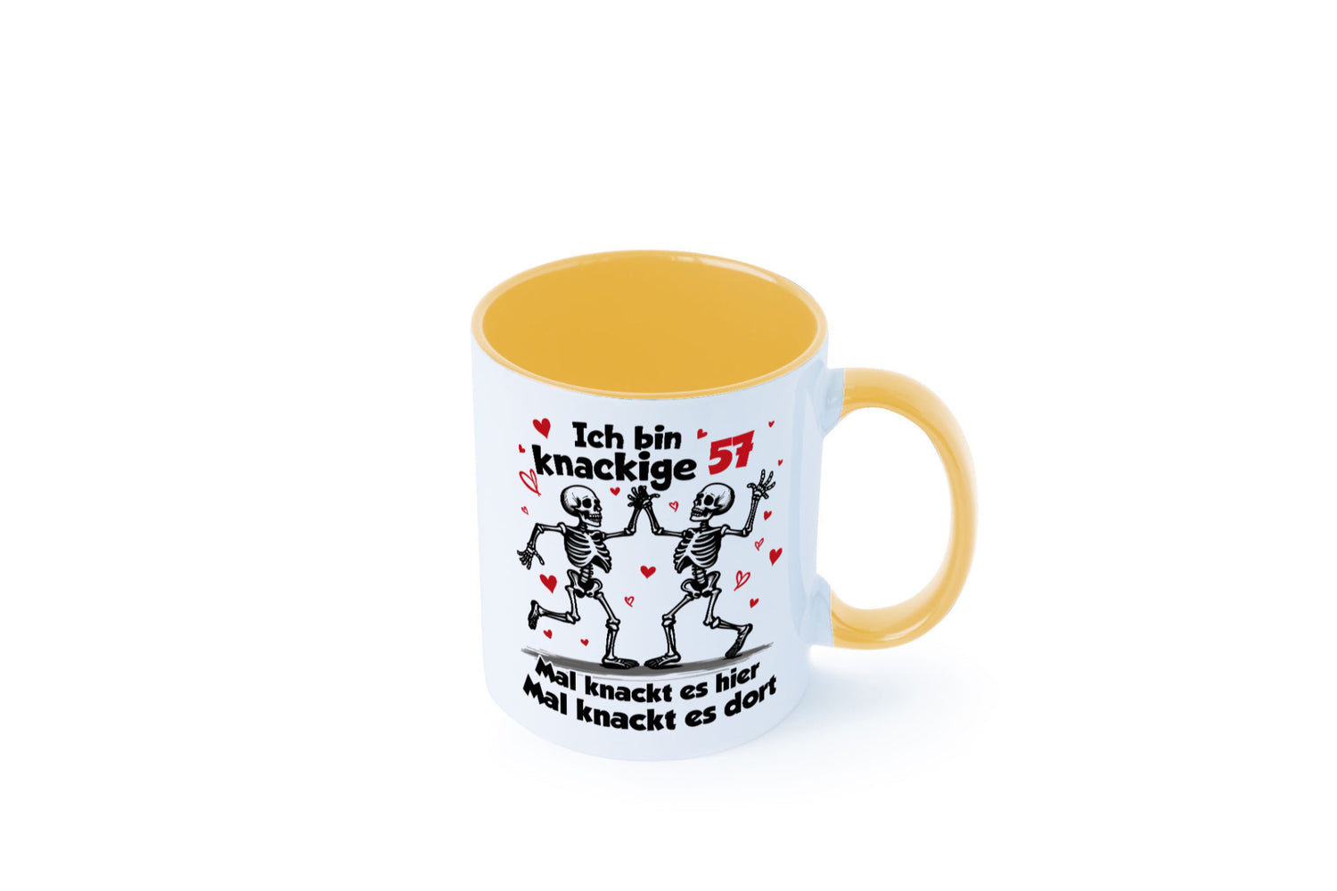 57. Geburtstag | Knackige 57 Ich bin alt lustig Geschenkidee Geschenk Tasse