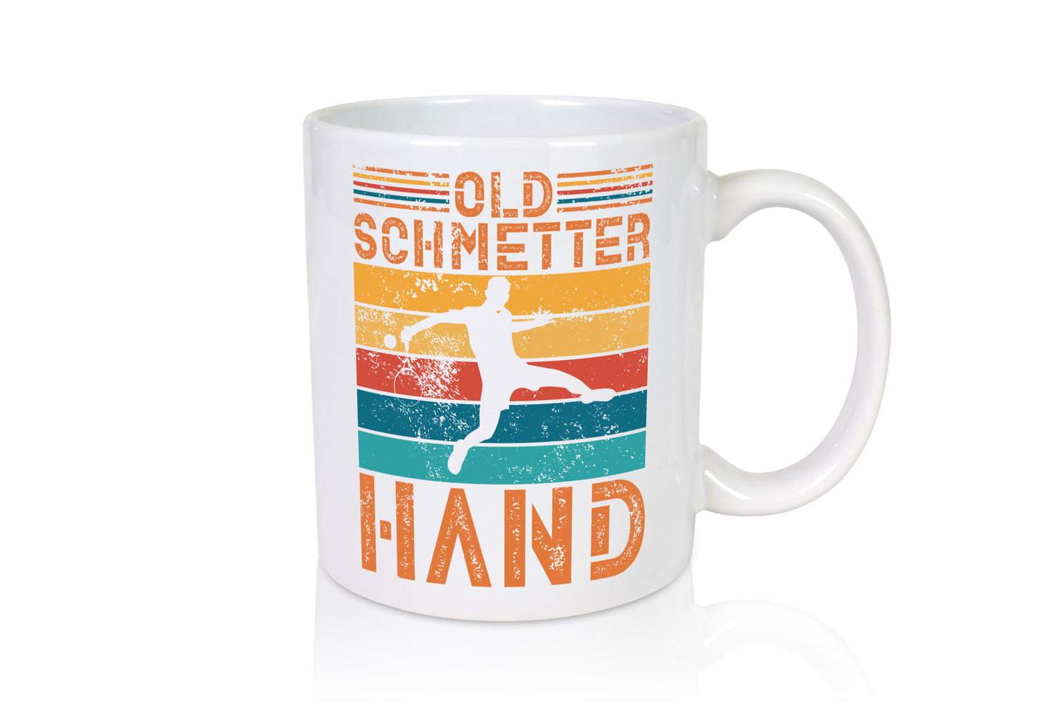 Old Schmetter Hand | Tennis Spieler Sport v2 Geschenkidee Humor Tasse