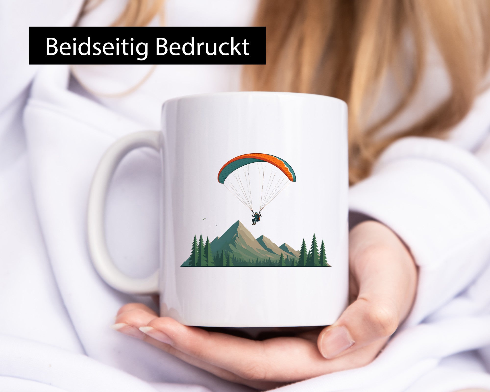 Gleitschirm | Motiv Paragleiter Gleitschirmfliegen vl8 Geschenk Humor