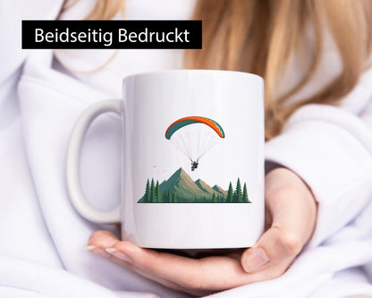 Gleitschirm | Motiv Paragleiter Gleitschirmfliegen vl8 Geschenk Humor