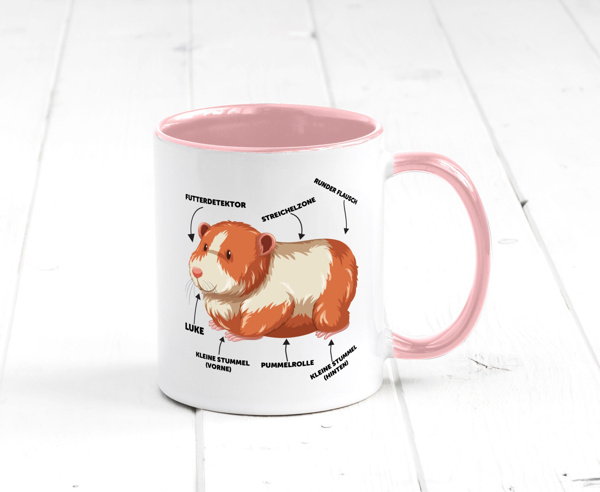 Meerschwein Geschenkidee Humor Tasse