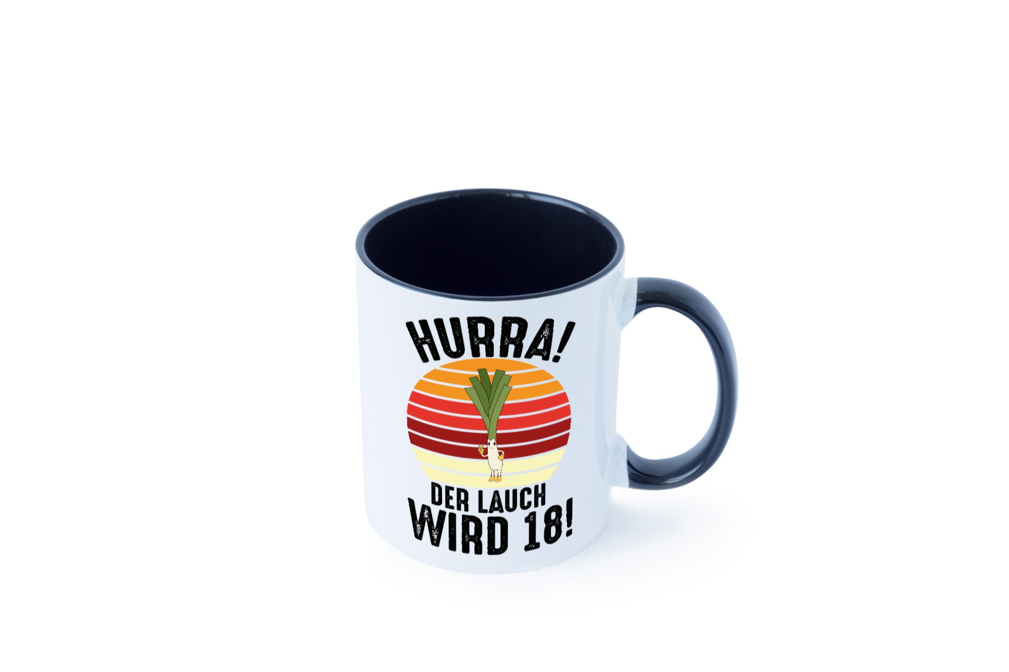 Hurra der lauch wird 18 | 18. Geburtstag Ehrentag lustiger Spruch Geschenk
