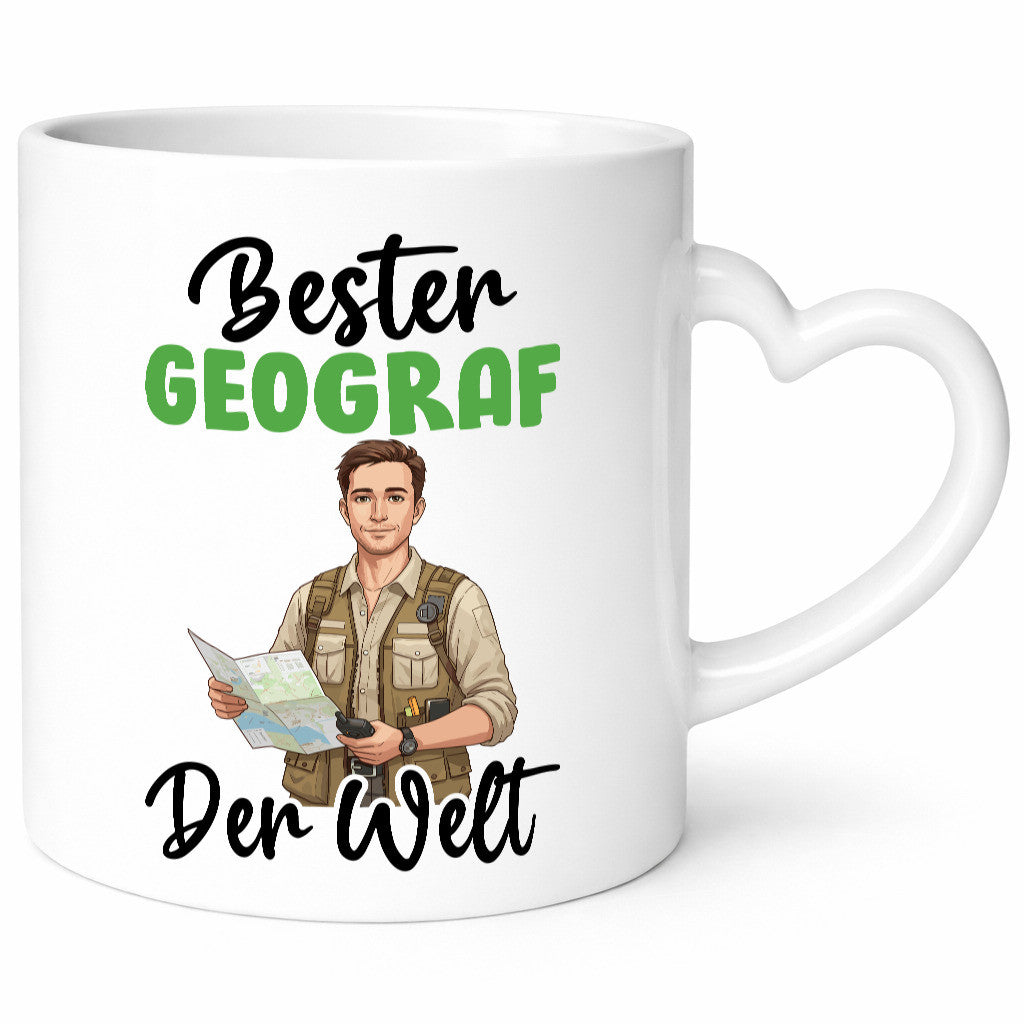 Bester Geograf | Geografie v2 Geschenkidee Humor Tasse