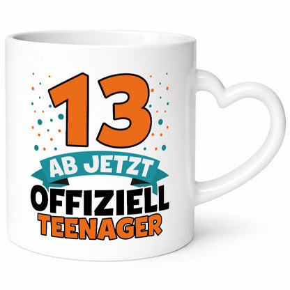 13. Geburtstag | Mädchen Tasse Teenager Spruch vl2 Geschenk Geschenkidee