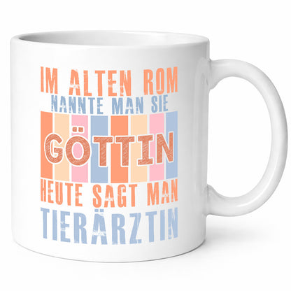 Heute sagt man: Tierärztin | Mediziner Tiermedizin lustiger Spruch Geschenk