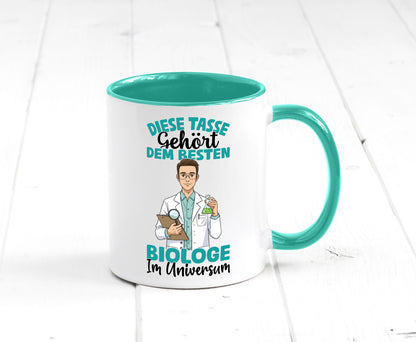 Im Universum: Biologe | Biologie Naturforscher Humor Geschenkidee Tasse