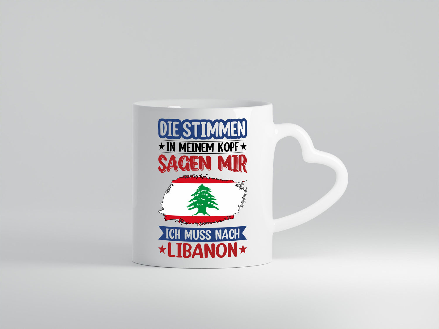 Libanon | Urlaub Stimmen in meinem Kopf Traumland lustig Humor Geschenkidee