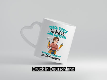 Im Universum: Raumausstatterin | Wohn Ausstatterin lustig Humor Geschenkidee