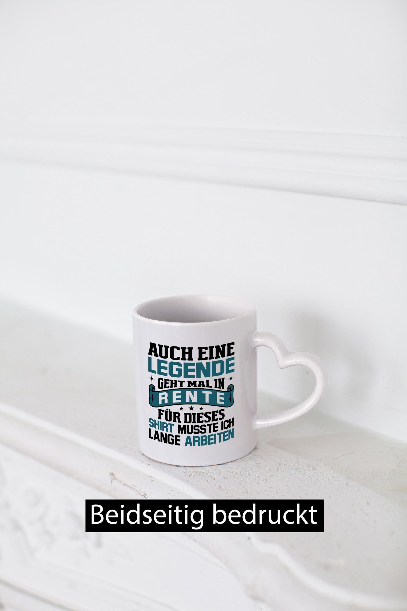 Legende geht in Rente | Sterne lustiger Spruch Geschenk Humor Geschenkidee Tasse