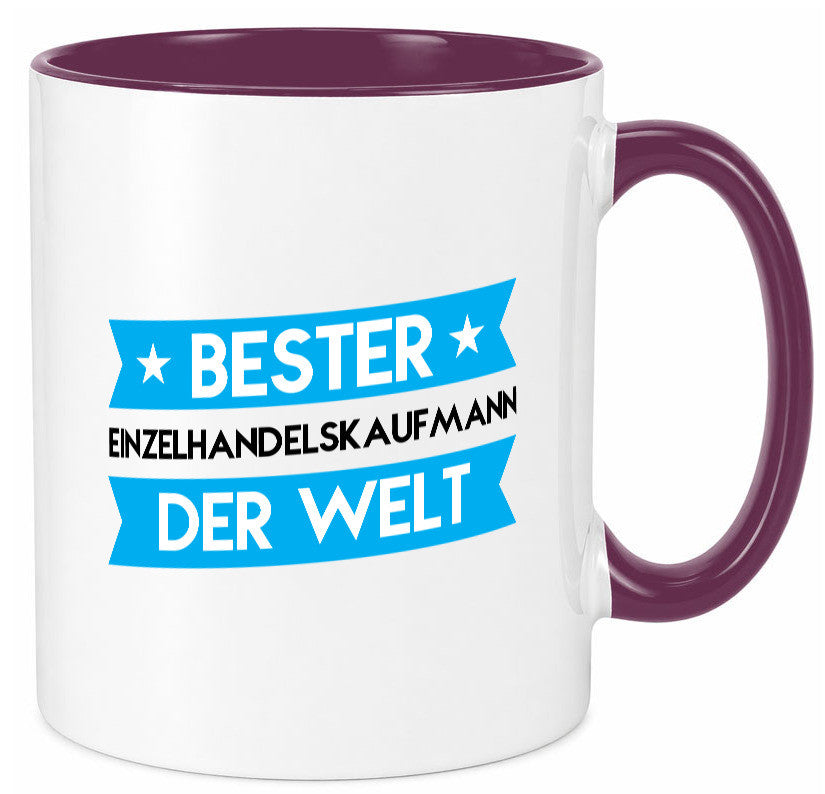 Bester Einzelhandelskaufmann | Einzelhandel Geschenk Humor Geschenkidee Tasse