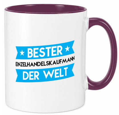 Bester Einzelhandelskaufmann | Einzelhandel Geschenk Humor Geschenkidee Tasse