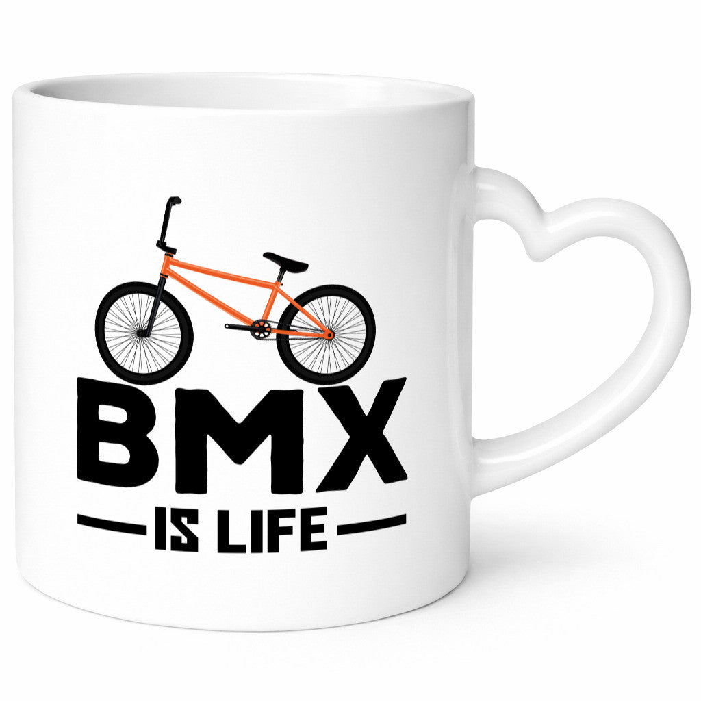 BMX Tasse | is Life Fahrrad Rennrad Fahrer Geschenkidee Humor